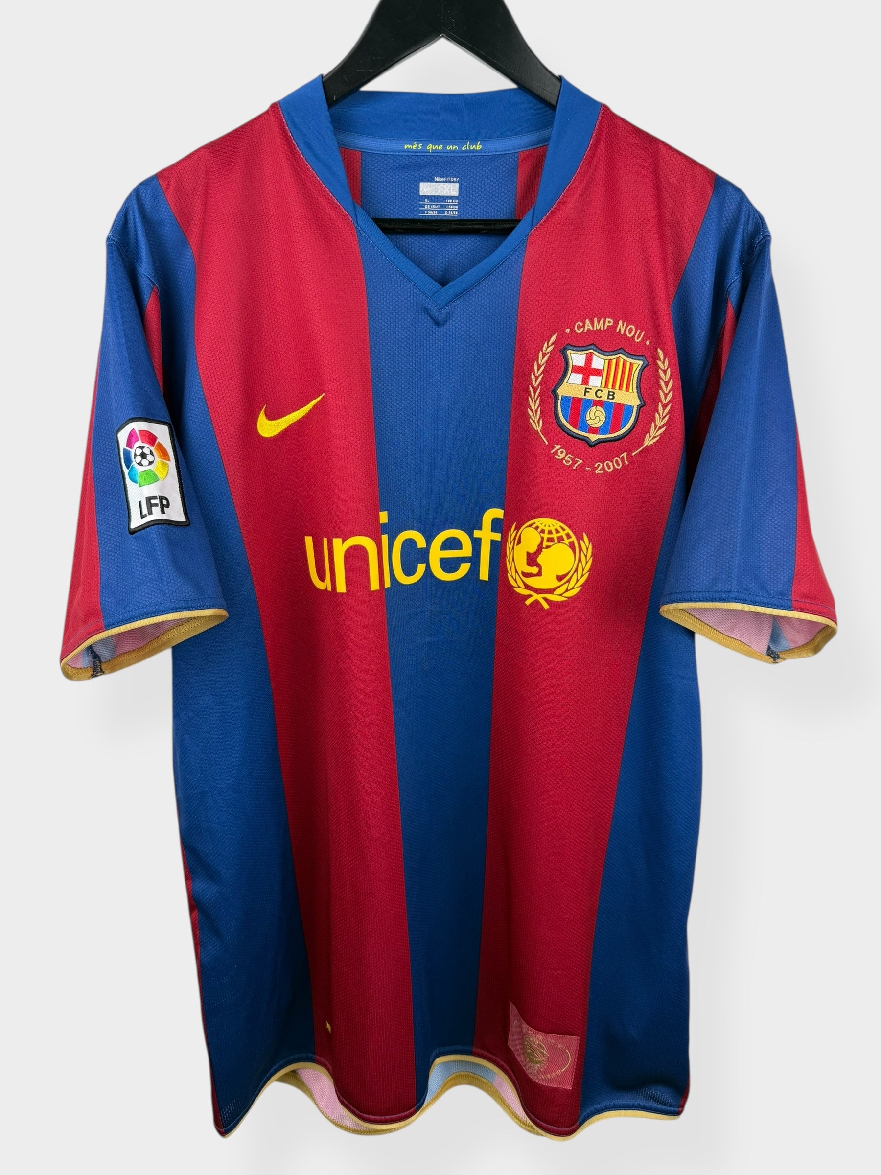 2007-08 BARCELONA HEIMTRIKOT RONALDINHO #10 XL