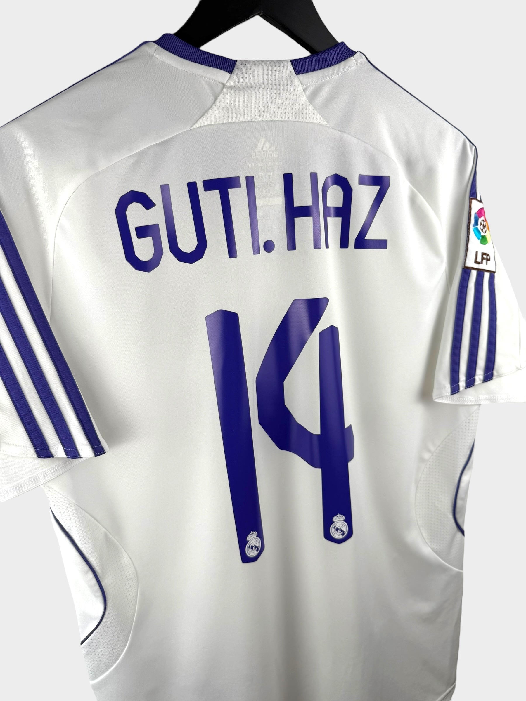 2007-08 REAL MADRID HOME SHIRT GUTI #14 S