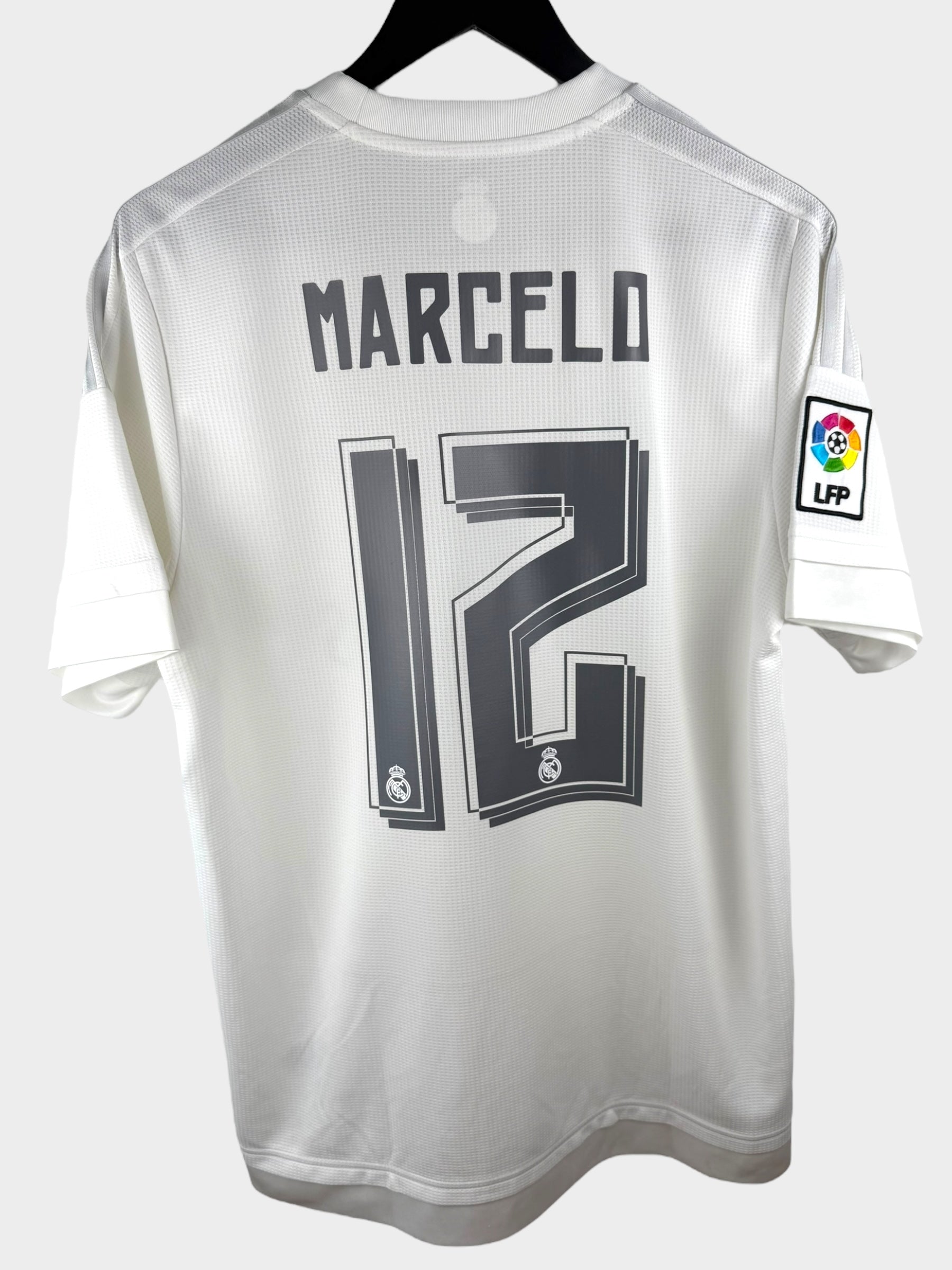 2015-16 REAL MADRID HOME SHIRT MARCELO #12 L
