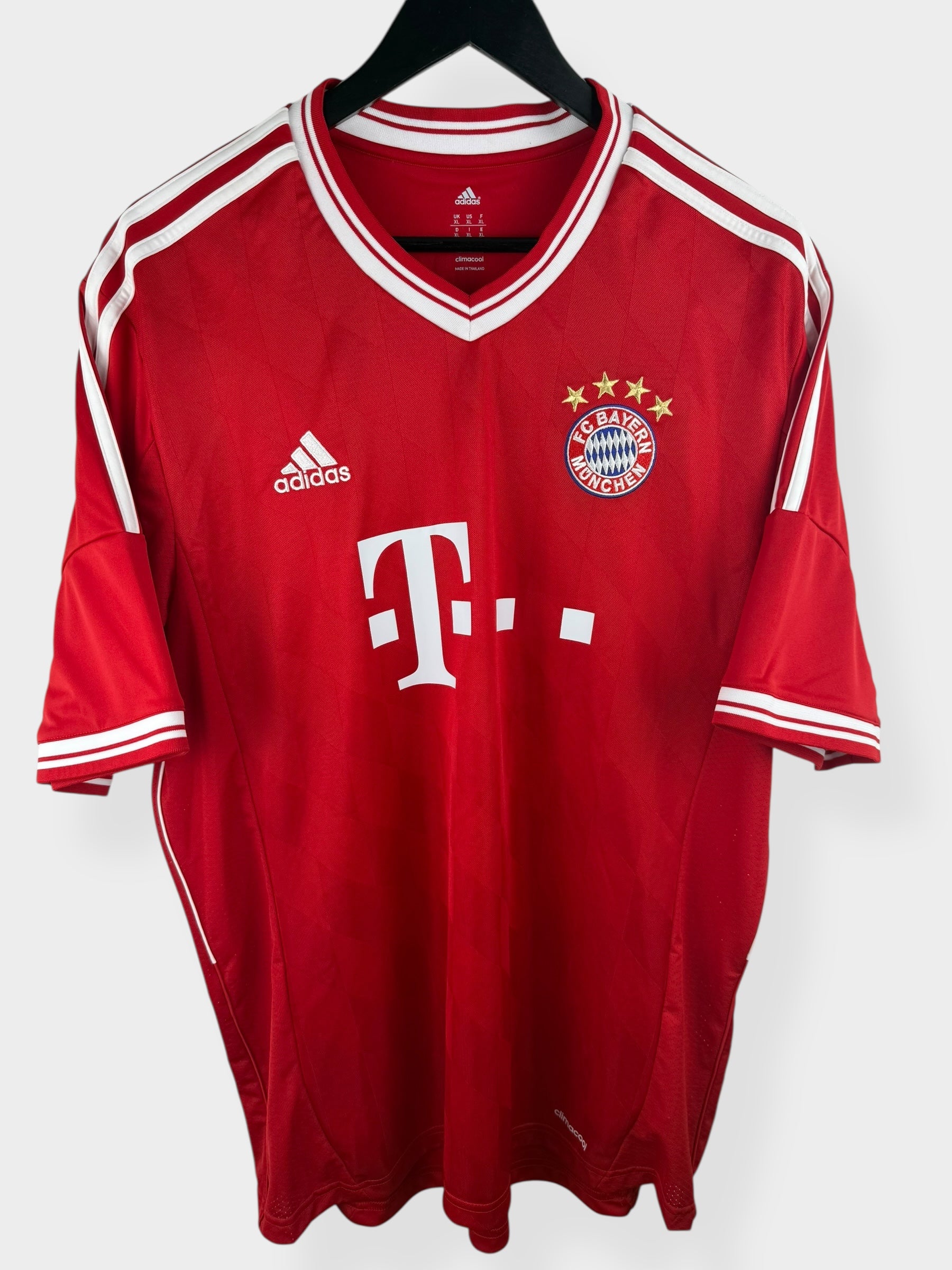 2013-14 BAYERN MUNICH HOME SHIRT RIBERY #7 XL