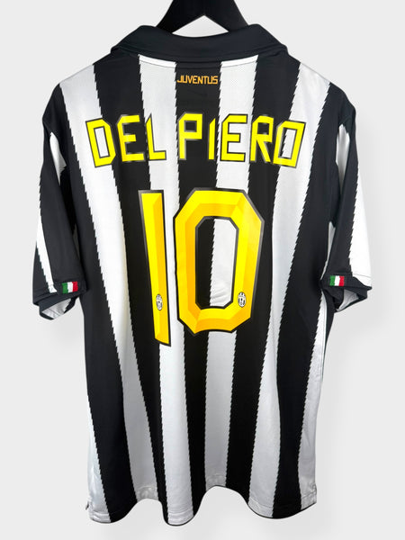 Juventus 11-12 DEL PIEROホーム長袖ユニフォーム JUVENTUS 2011-2012 Del Piero 10 camiseta shirt trikot