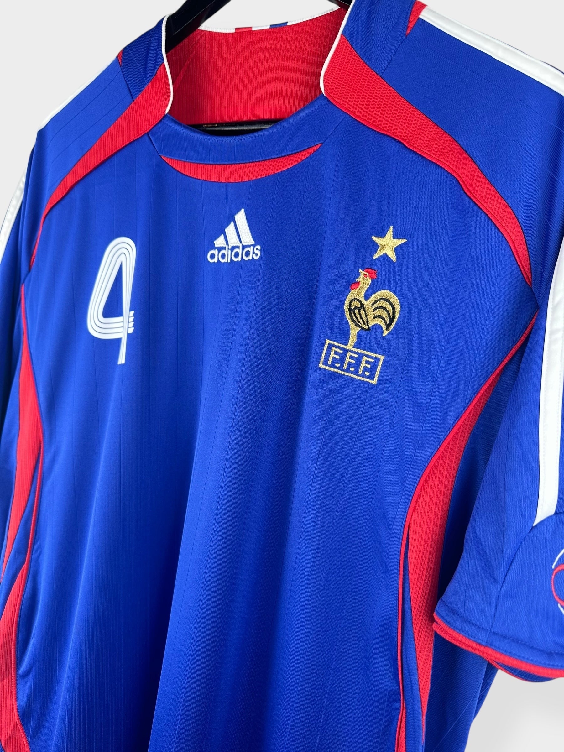 2006-07 FRANCE HOME SHIRT VIEIRA #4 XL