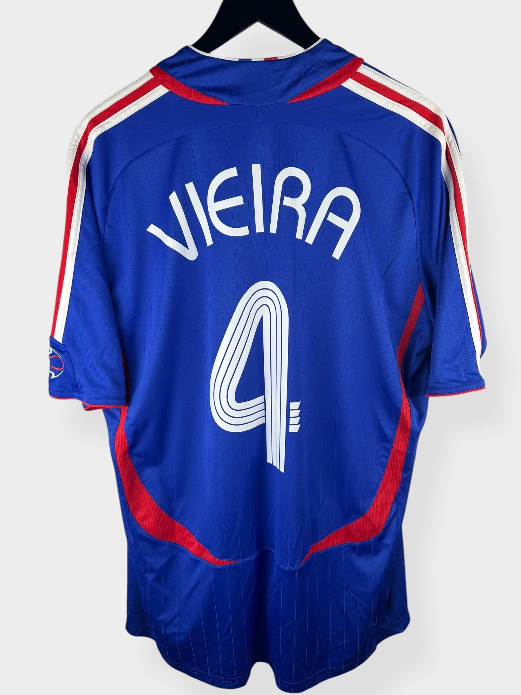 2006-07 FRANCE HOME SHIRT VIEIRA #4 XL
