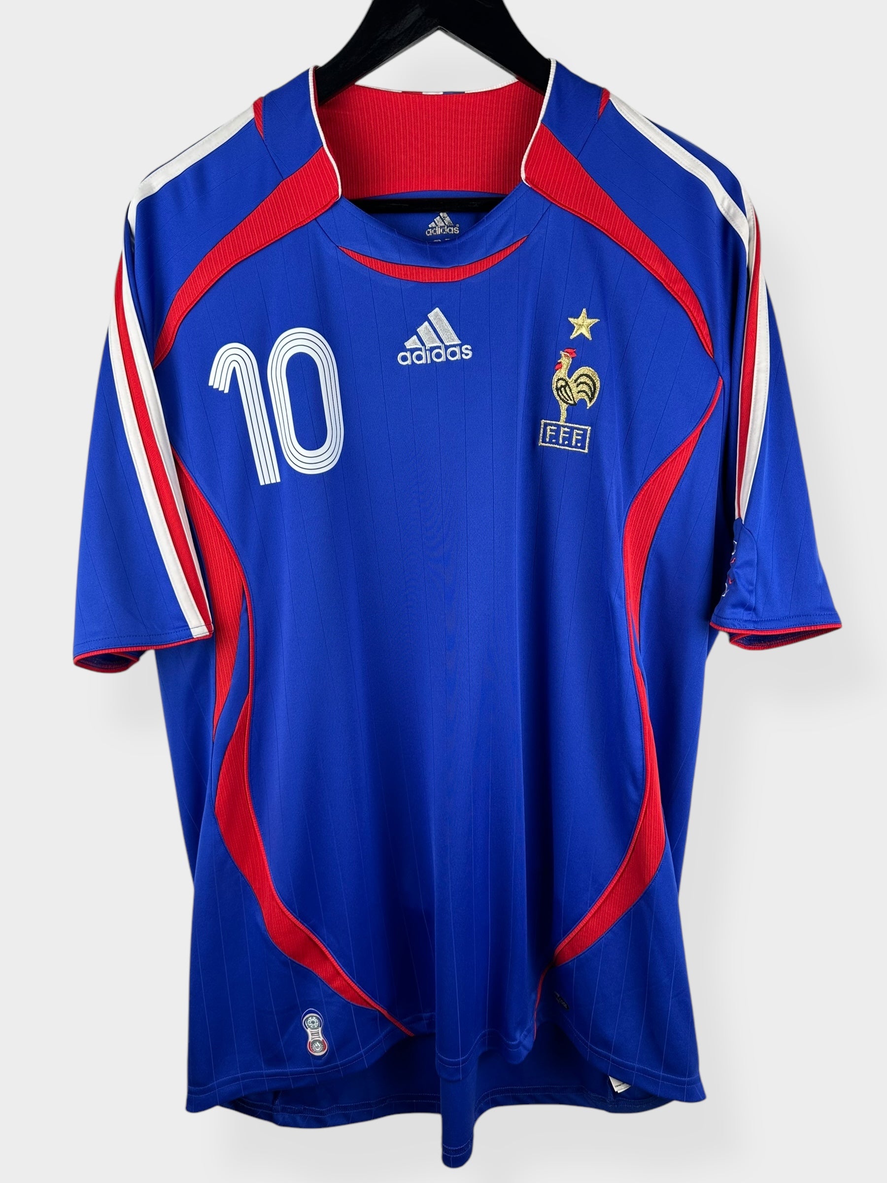 2006-07 FRANCE HOME SHIRT ZIDANE XL