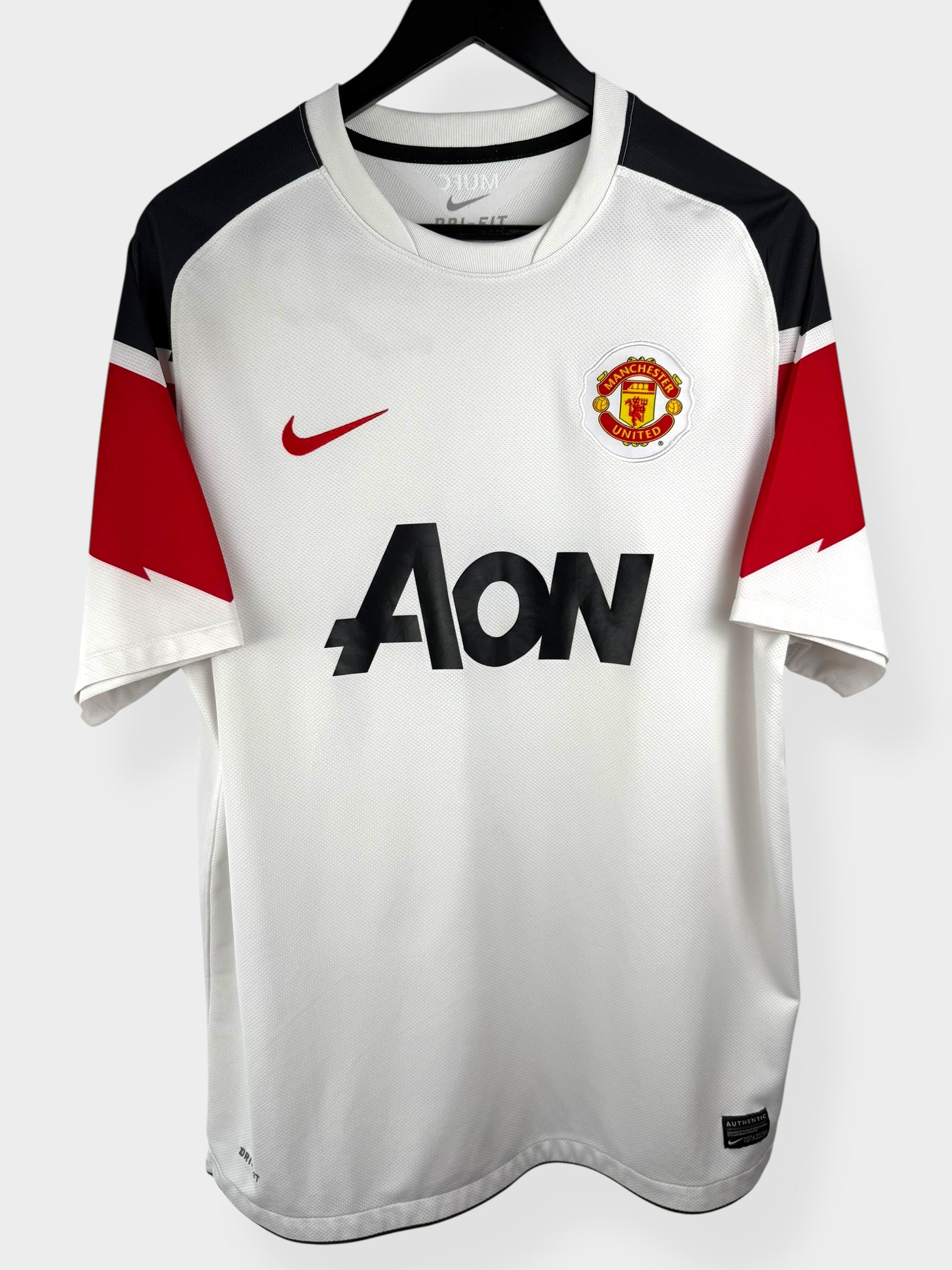 2010-11 MANCHESTER UNITED AWAY SHIRT BERBATOV #9 L